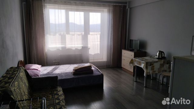 

Квартира-студия, 28 м², 2 кровати