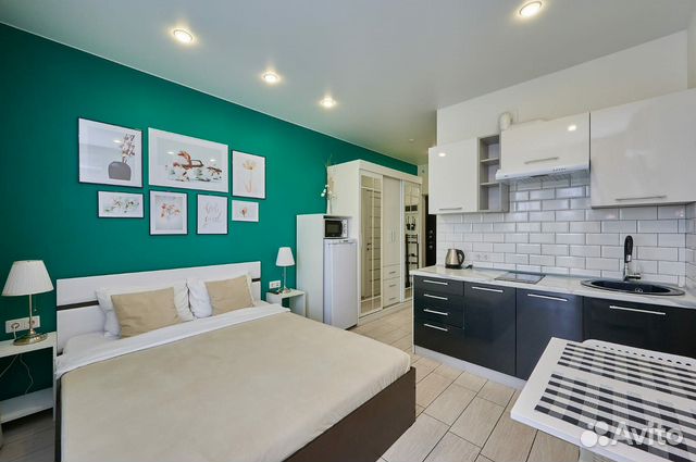 

Квартира-студия, 19,3 м², 1 кровать