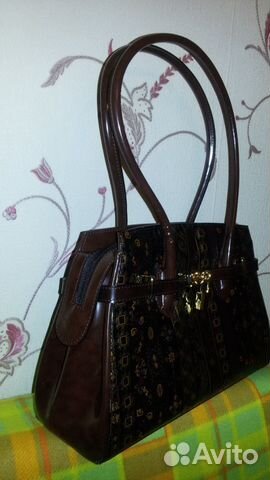 Стильная модная кожаная сумочка