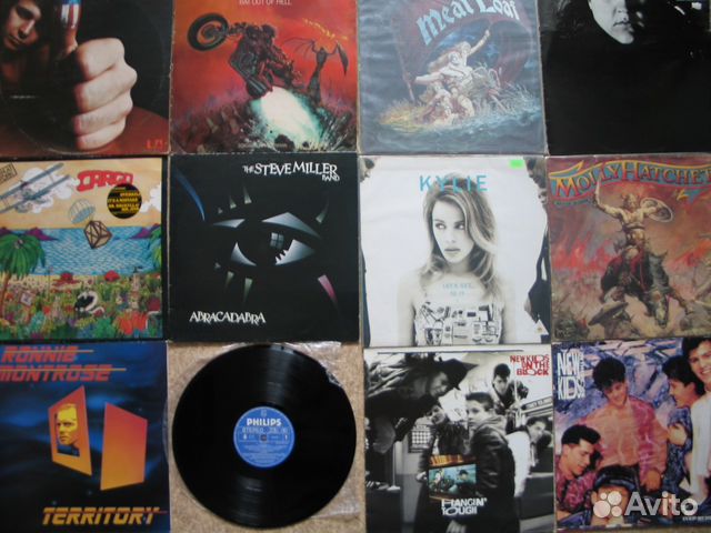 Виниловые пластинки-рок M-N-O-P