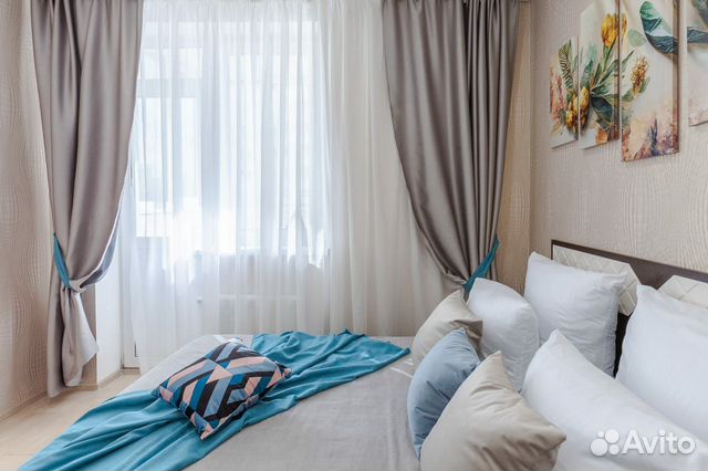 

1-к. квартира, 39 м², 2 кровати