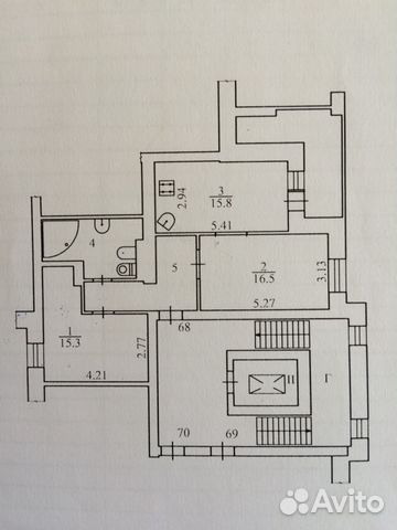 2-к квартира, 64.1 м², 7/10 эт. 2-к квартира, 64.1 м², 7/10 эт.