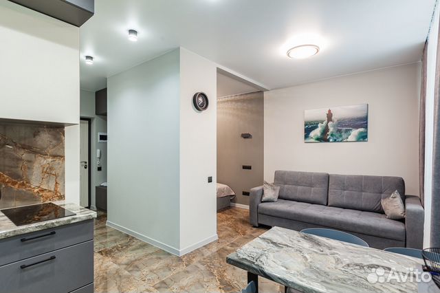 

Квартира-студия, 35 м², 2 кровати