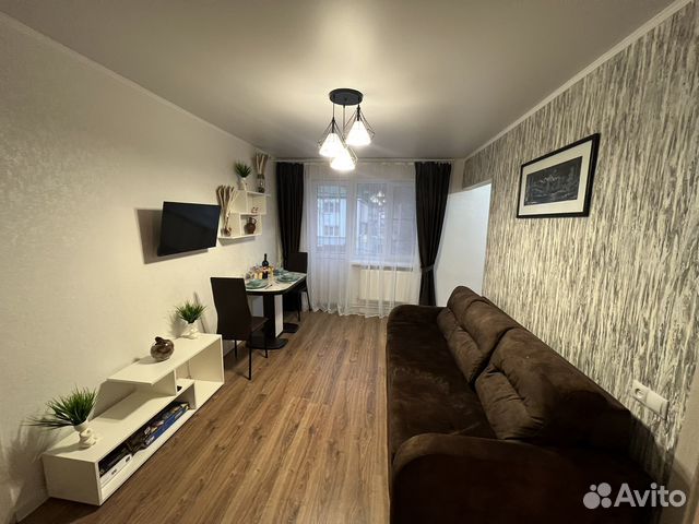 

2-к. квартира, 44 м², 2 кровати