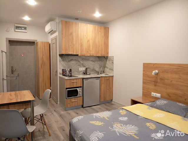 

Квартира-студия, 25 м², 1 кровать