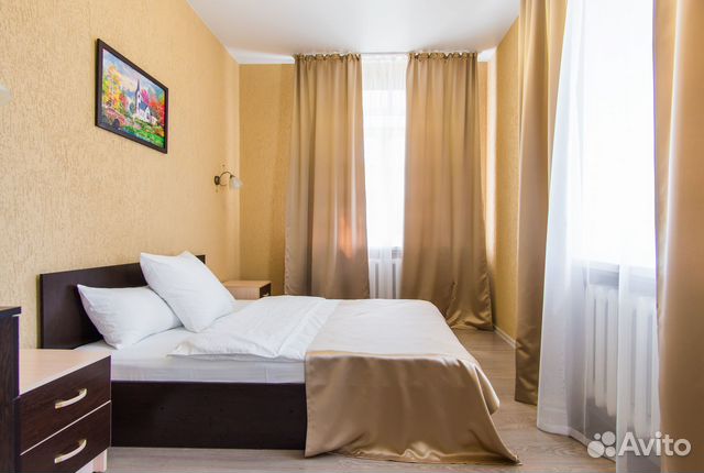 

1-к. квартира, 45 м², 2 кровати