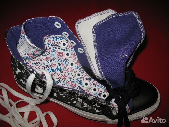 Кеды Converse с двойным верхом унисекс р 41.5 Кеды Converse с двойным верхом унисекс р 41.5