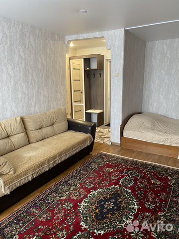 

1-к. квартира, 37 м², 2 кровати