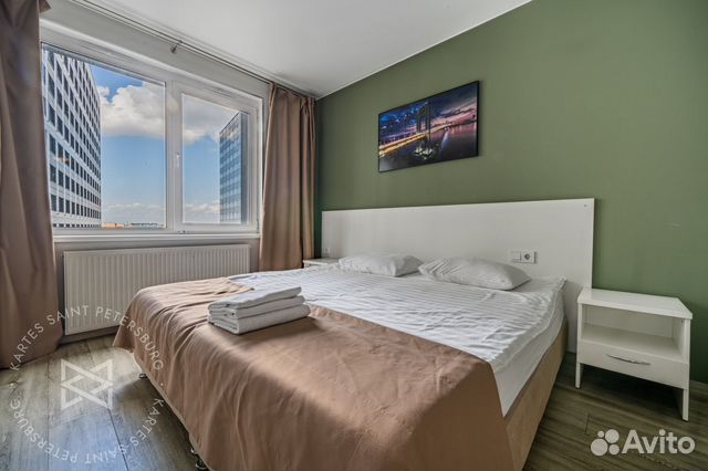 

Квартира-студия, 30 м², 1 кровать