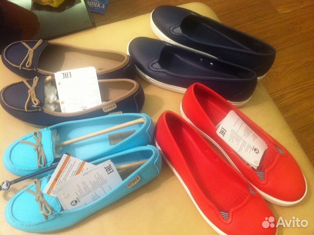 Новые crocs оригинал W7