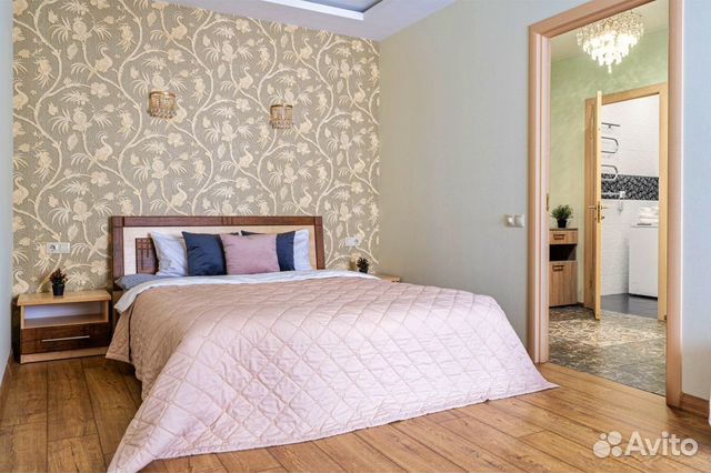 

1-к. квартира, 45 м², 2 кровати