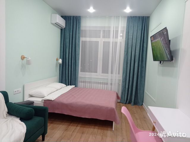 

1-к. квартира, 37 м², 2 кровати