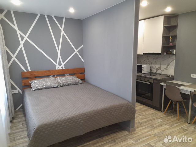 

Квартира-студия, 27 м², 2 кровати