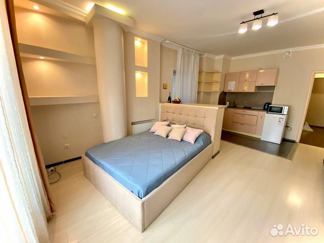

Квартира-студия, 40 м², 2 кровати