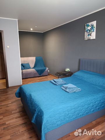 

1-к. квартира, 38 м², 2 кровати