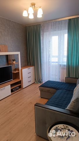 

1-к. квартира, 37 м², 2 кровати