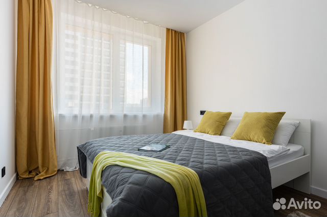 

1-к. квартира, 40 м², 2 кровати