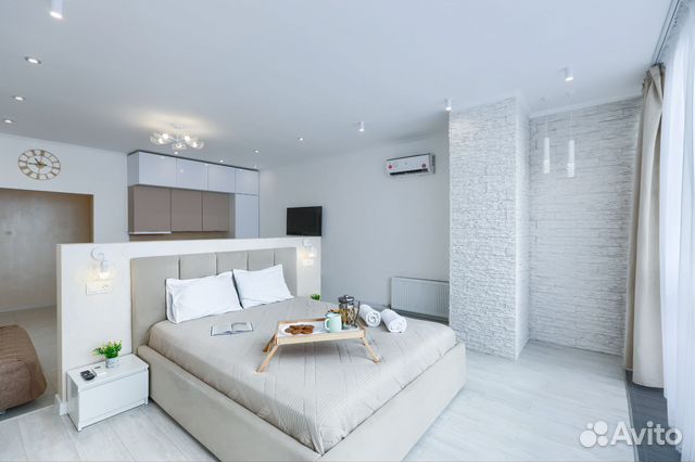 

Квартира-студия, 50 м², 2 кровати