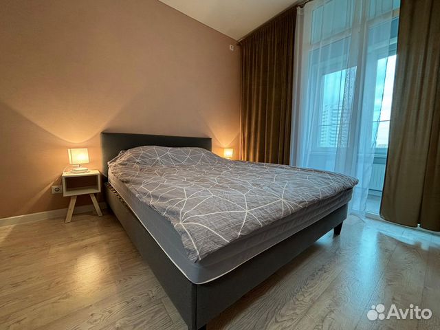 

1-к. квартира, 45 м², 2 кровати