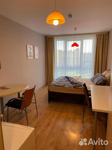 

Квартира-студия, 22 м², 2 кровати