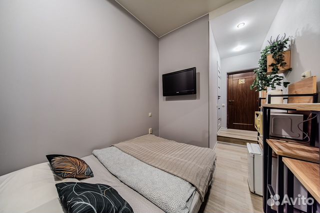 

Квартира-студия, 12 м², 1 кровать