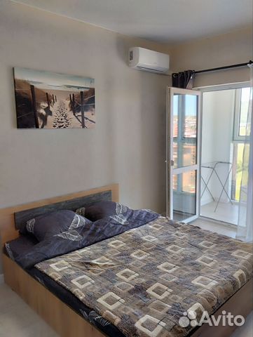 

Квартира-студия, 27 м², 2 кровати