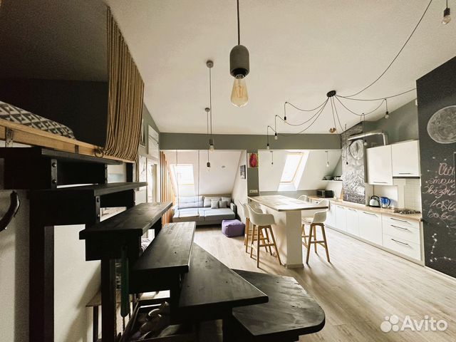 

1-к. квартира, 56 м², 3 кровати