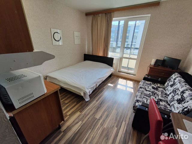 

Квартира-студия, 29 м², 2 кровати