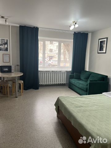 

Квартира-студия, 35 м², 2 кровати