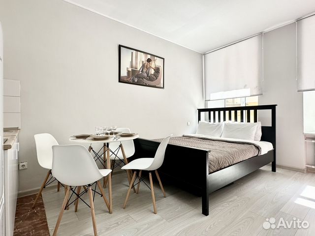 

Квартира-студия, 30 м², 2 кровати