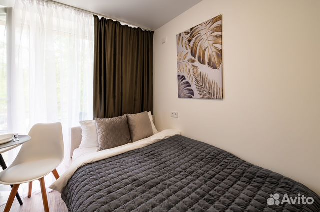 

Квартира-студия, 15 м², 1 кровать