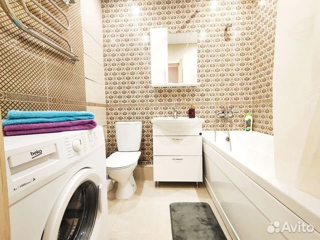 

1-к. квартира, 40 м², 2 кровати