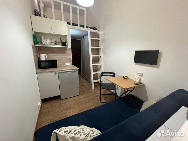

Квартира-студия, 14,3 м², 2 кровати