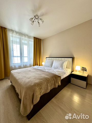 

1-к. квартира, 45 м², 2 кровати