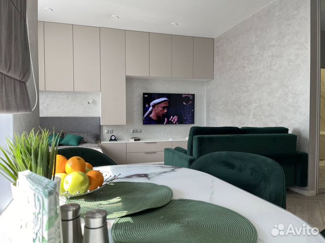 

Квартира-студия, 36 м², 2 кровати
