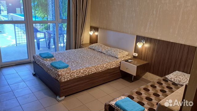 

Квартира-студия, 19 м², 2 кровати