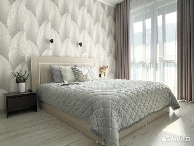

1-к. квартира, 40 м², 2 кровати