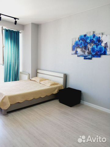 

1-к. квартира, 56 м², 2 кровати