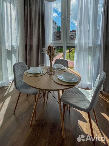 

1-к. квартира, 44 м², 2 кровати