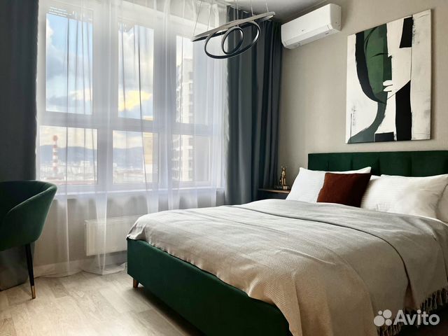 

1-к. квартира, 42 м², 3 кровати