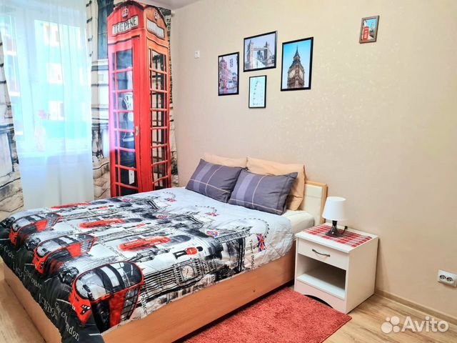

1-к. квартира, 40 м², 2 кровати