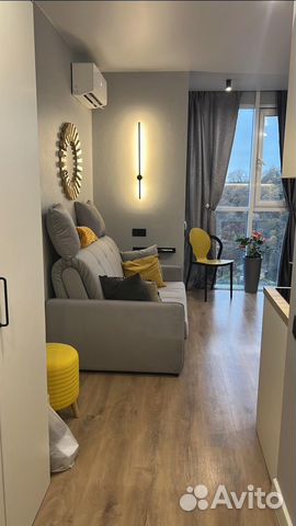 

Квартира-студия, 19 м², 1 кровать
