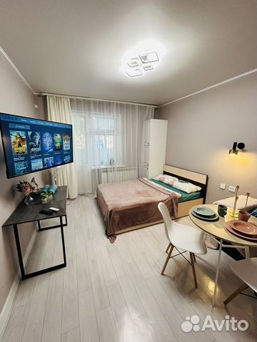 

Квартира-студия, 20 м², 2 кровати