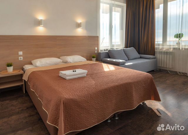 

Квартира-студия, 30 м², 2 кровати