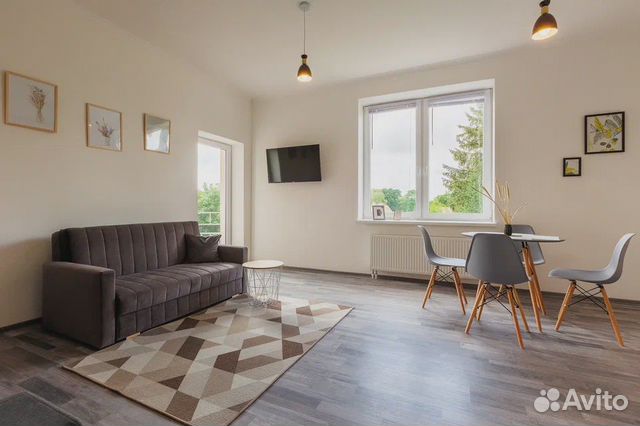 

Квартира-студия, 38 м², 2 кровати