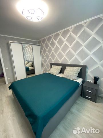 

1-к. квартира, 45 м², 2 кровати