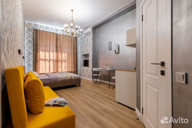 

Квартира-студия, 25 м², 2 кровати