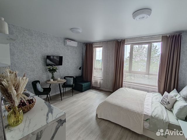

Квартира-студия, 28 м², 1 кровать