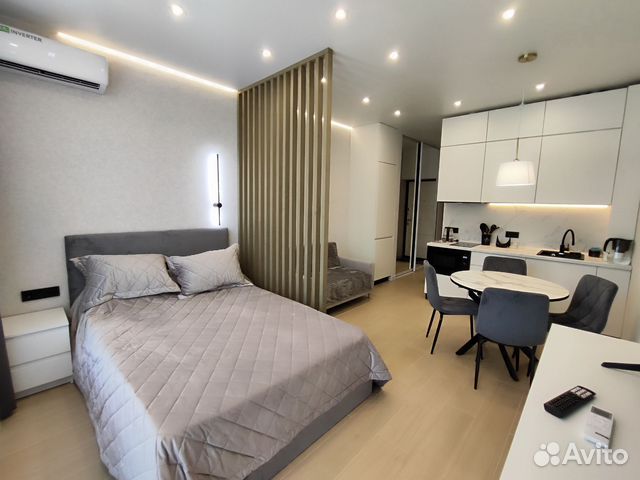 

Квартира-студия, 28 м², 2 кровати