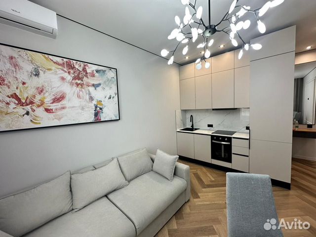 

1-к. квартира, 37 м², 2 кровати
